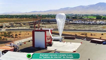 Alphabet cancela o projeto Loon, os “balões de internet” do Google