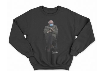 Bernie Sanders Turns Inauguration Meme Into a Sweatshirt for Charity