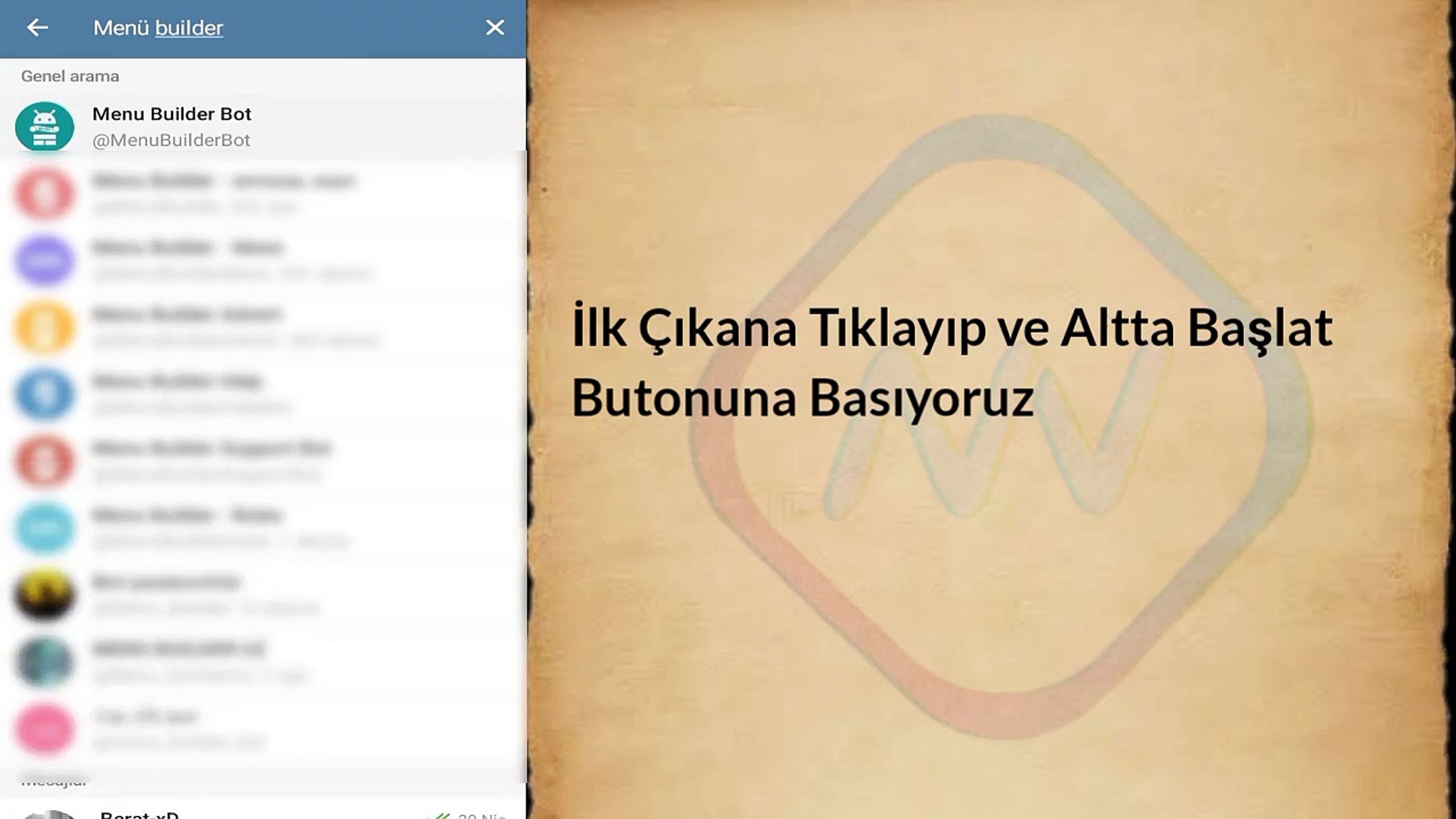 Telegram Bota Komut (Buton) Ekleme 2022