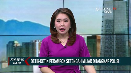 Detik-detik Penangkapan Perampok Uang Setengah Miliar di Semarang Jaringan Lampung