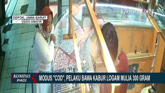 Wanita Bawa Kabur 300 Gram Logam Mulia dari Toko Emas di Depok, Kerugian Capai Rp 267 Juta
