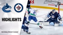 Canucks @ Jets 1/30/21 | NHL Highlights