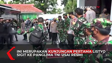 Usai Kunjungi Tokoh Ormas Islam, Kapolri Datangi Panglima TNI