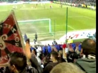 Fin du match rennes/ Lorient