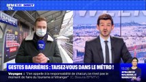 Gestes barrières: taisez-vous dans le métro ! - 23/01