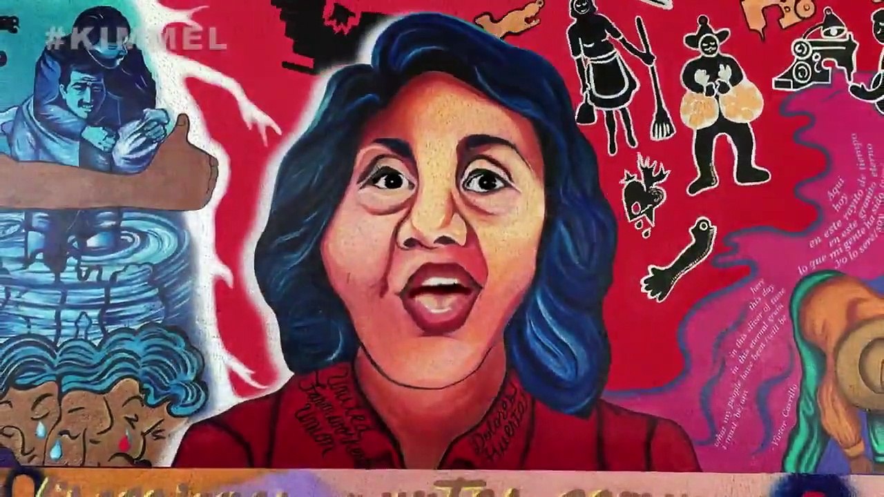 La vidéo folle de Jimmy Kimmel pour fêter le départ de Trump