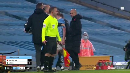 Manchester City vs Aston Villa Second Half 01/20/2021