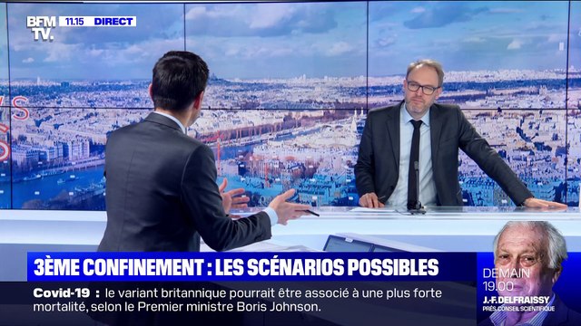 Troisième confinement : les scénarios possibles - 23/01