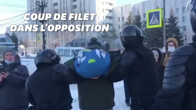 En Russie, les manifestants pro-Navalny arrêtés à tour de bras par la police