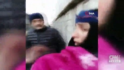 Kucağındaki bez bebekle vatandaşı kandırıyordu