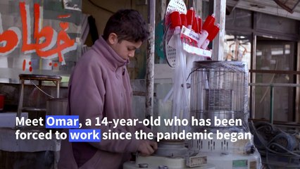 Pandemic forces Jordanian children into labour market