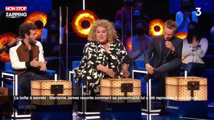 La boîte à secrets : Marianne James raconte comment sa personnalité lui a été reprochée à ses débuts (vidéo)