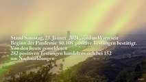 Wien | Corona Kennzahlen 23. Jänner 2021