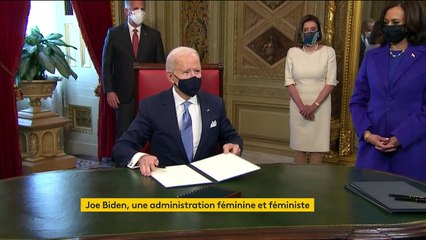 États-Unis : Joe Biden et son administration féminine et féministe