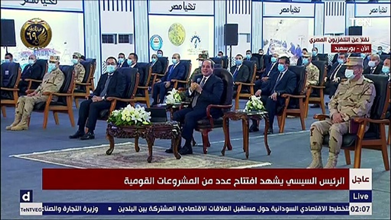 السيسي: إحنا مش لاقيين عمالة.. وبقول للشركات جمدوا قلبكم ما تخافوش حجم العمل المطلوب ضخم