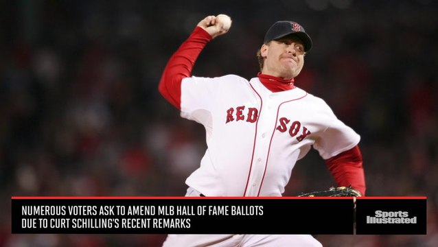 Should Curt Schilling's Recent Remarks Remove Him From Hall of Fame Consideration?