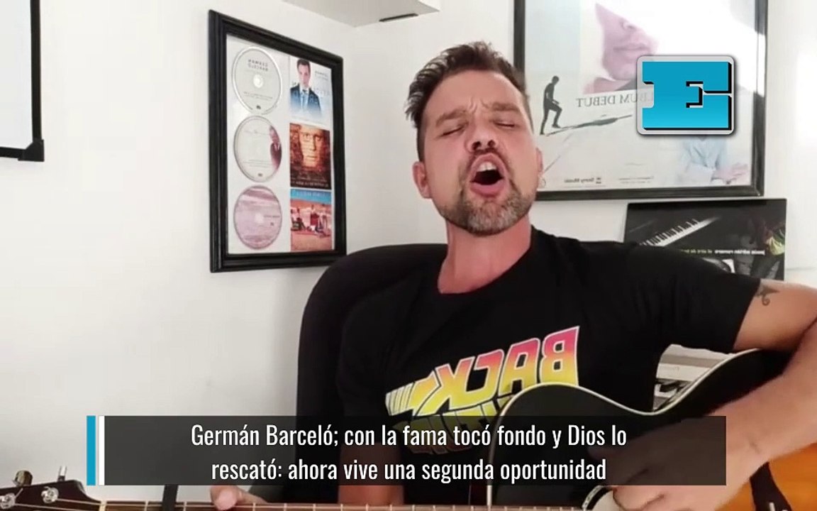 Germán Barceló; con la fama tocó fondo y Dios lo rescató: ahora vive una segunda oportunidad