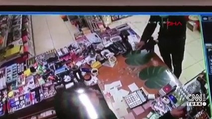 13 saniyede 45 bin liralık soygun