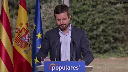 Casado critica que Illa esté "haciendo campaña" en lugar de estar "en su casa"