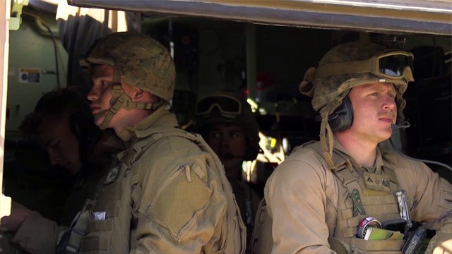 U.S. Marines Engineers get familiar with Autonomous Robotics