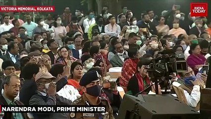Watch: PM Modi remembers Subhas Chandra Bose in Kolkata speech