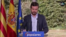 Casado acusa a Sánchez e Illa de dejadez de funciones: «Asistimos a una ola de incompetencia»