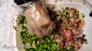 Aliza Sehar Vlogs  Village Life  Desi Cooking Vlog Village Desi Style Cheese Roll - Shahi Roll