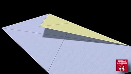 Avion de papel muy fácil de hacer que es planeador. Suzane