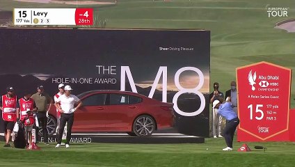 Abu Dhabi HSBC Championship (T3) : Le trou-en-un d'Alexander Levy