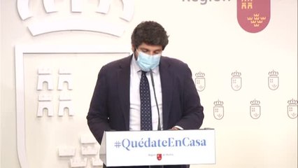 López Miras: "Estamos en un momento crítico"