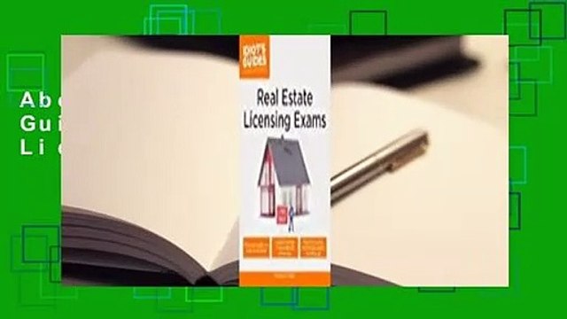 About For Books Idiot's Guides: Real Estate Licensing Exams Review