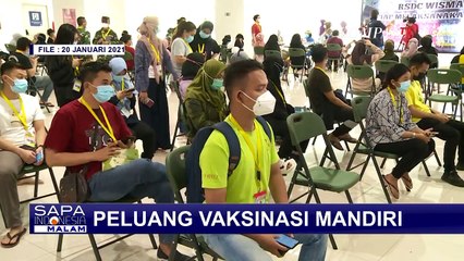 Soal Usulan Vaksinasi Mandiri, KADIN: Semakin Cepat Vaksinasi, Semakin Cepat Pula Pemulihan Ekonomi
