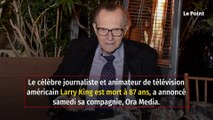 Le célèbre journaliste de télévision américain Larry King est décédé
