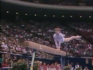 Kim Zmeskal - Beam - 1992 American Cup