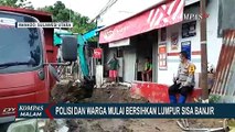 Berangsur Surut, Warga di Manado Kini Bersihkan Lumpur dan Material Sisa Banjir
