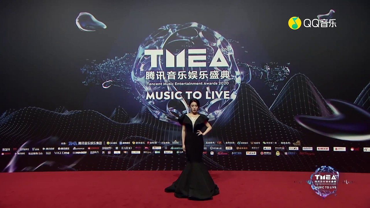 SNH48 SEN7ES - Dai Meng (Diamond) on the red carpet of the Tencent Music Entertainment Awards 20210123