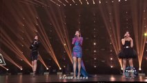 SNH48 - Sun Rui (Three), Dai Meng (Diamond), and Lai MeiYun perform during TMEA 20210123