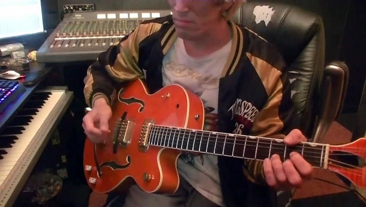 Stray Cats - Rock This Town Guitar Cover