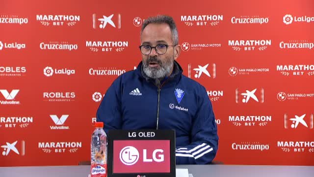 Álvaro Cervera: Perder 3-0 hoy no es por apatía, son más cuestiones futbolísticas