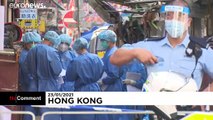 Coronavirus: Hong Kong puts 10,000 people into lockdown - the first of the pandemic