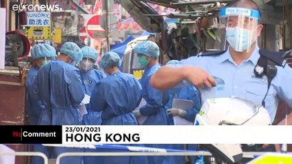 Coronavirus: Hong Kong puts 10,000 people into lockdown - the first of the pandemic