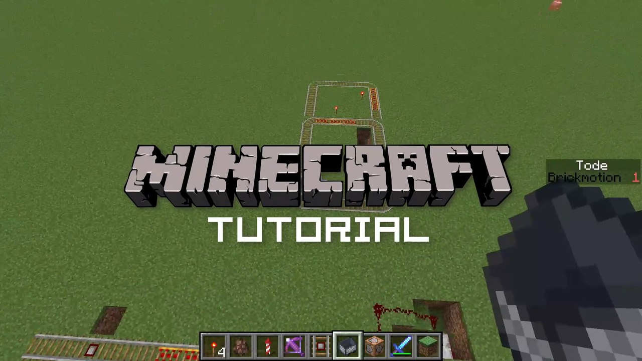 Eisenbahn/u-bahn bauen - linien mit scoreboards | minecraft tutorial