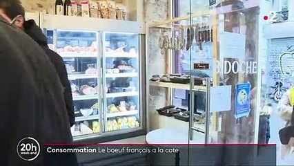Consommation : le bœuf français à la cote