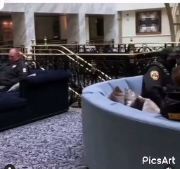 Today Our Heroes at the Trump Hotel