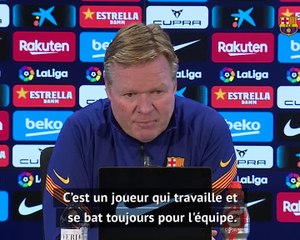 20e j. - Koeman : "Il ne faut pas tout mettre sur les épaules de Griezmann"