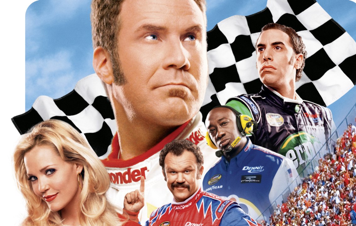 Talladega Nights The Ballad of Ricky Bobby Movie (2006) - Will Ferrell, John C. Reilly, Sacha Baron Cohen