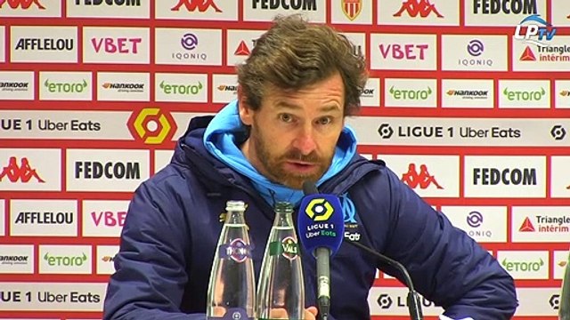 Monaco 3-1 OM : Villas-Boas s'en prend aux décisions arbitrales...
