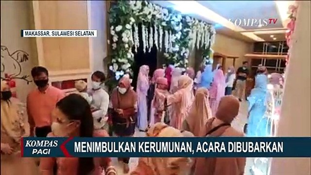 Rayakan Ulang Tahun Di Hotel, Berujung Dibubarkan Petugas Gabungan Karena Timbulkan Kerumunan
