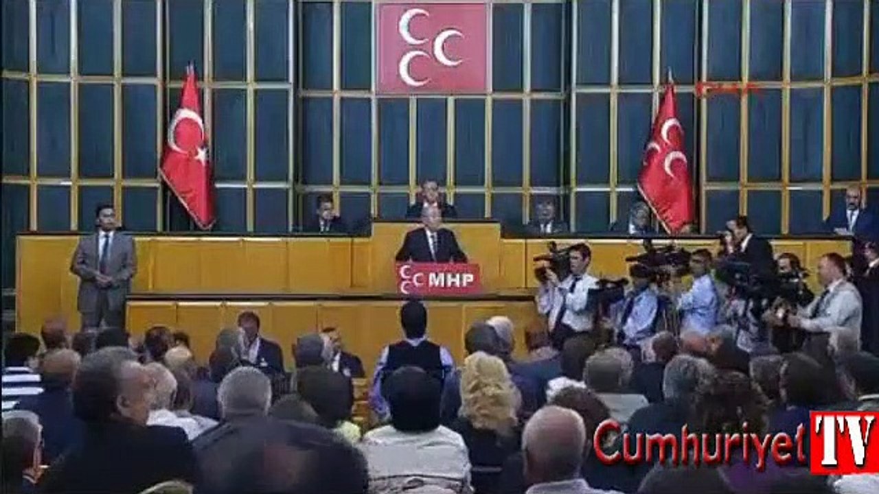 MHP Genel Başkanı Devlet Bahçeli, " Bizim temelimizde ayakkabı kutusu yok"