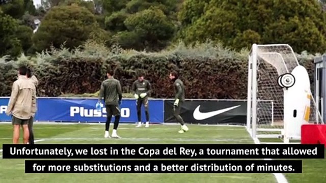 Simeone faces balancing act after Copa del Rey exit